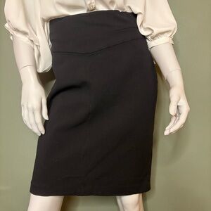 Ann Taylor Classic Black Pencil Skirt